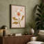 Single Bloom in Gold Botanical - Wrapped Canvas-563377228-563377267