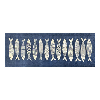 Wash+Dry Fish Tango Washable Rug