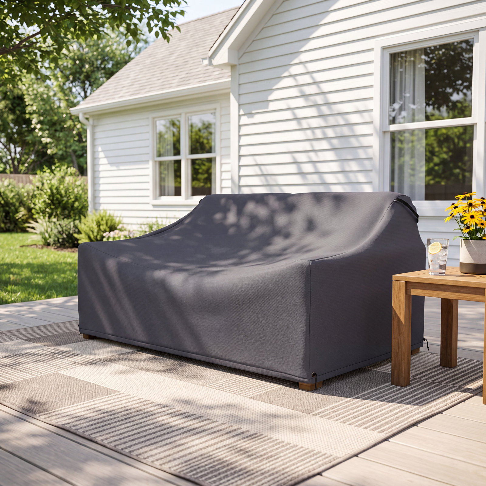 Melrose Outdoor Patio Loveseat Cover
