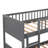 Bunk Bed With A Loft Bed Attached-832138137