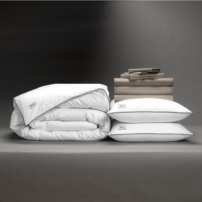 Ensemble d'édredon standard en coton 10 pièces