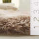 Pavlova Handmade Sheepskin Natural Beige Rug