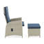 Pangburn 4 Seater Rattan Conversation Set