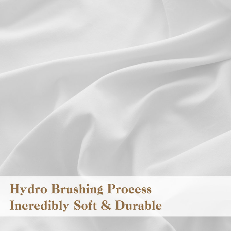 Drap-housse Barossa, Drap-housse de taille double, Blanc
