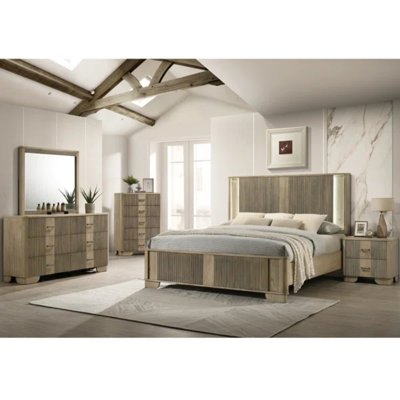 Ensemble de chambre à coucher 5 pièces Sierra