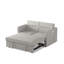 Causeuse-lit escamotable 54,5 po - Dossier réglable-344086176
