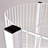 Three-Tiered Large White Wire Bin