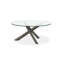 Table basse ronde, 2 tables d'appoint et table basse.-1806344266