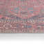 Tapis oriental rouge lavable à la machine Brixey-579049398