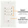 GE Push-Button Countdown Timer Switch, 5-15-30 Minute/1-2-4 Hour, ON/Off, No Neutral Wire Needed, Ideal For Lights, Exhaust Fans, Heaters, Wall Plate Included