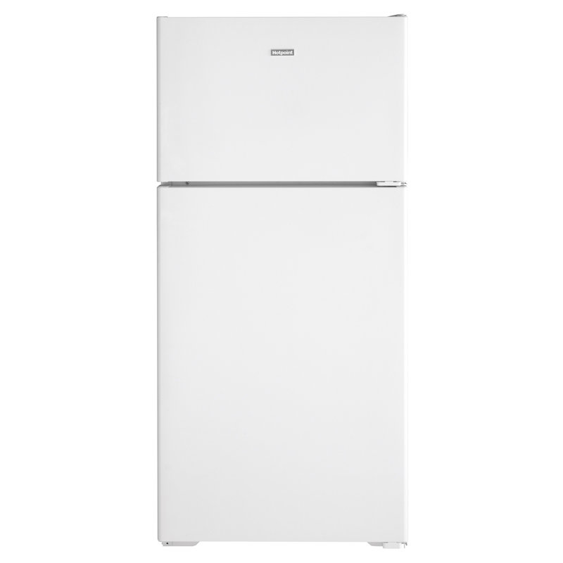 28" Top Freezer 15.6 cu. ft. Refrigerator, White, Right