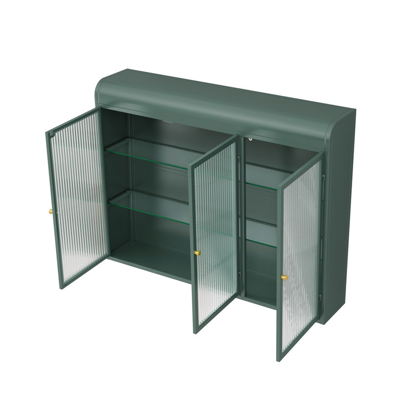 Armoire murale moderne, Vert