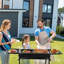 Barbecue portatif au charbon pliable 2-en-1: idéal pour le camping, le barbecue dans la cour arrière et les pique-niques