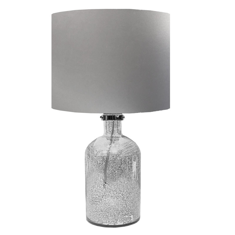 Lampe de table 18,5 "Mercury, argent