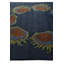 8 Ft Square Parris Navy Blue Rug