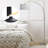 Asem 78.7'' Black Arched/Arc Floor Lamp with Remote Control, LED Bulb Included, and Big Drum Shade-845758606