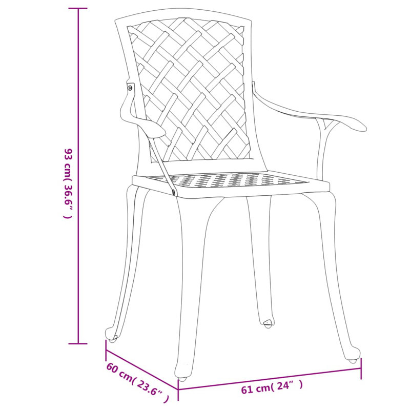 Dezmund Outdoor Lounge Chair, White