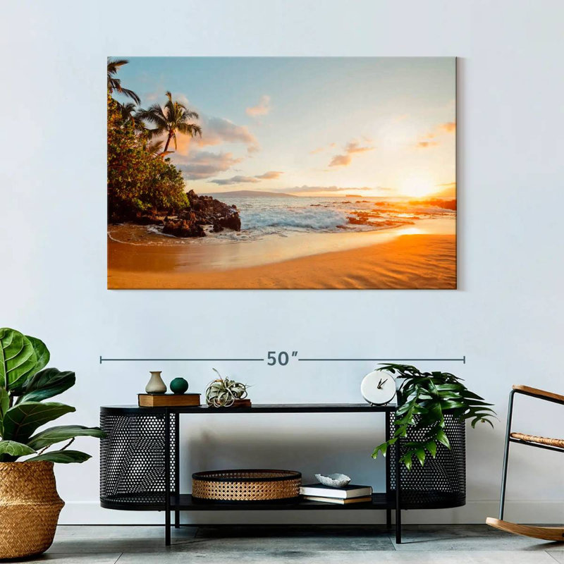 Gillard Tropical Maui Sunset, H 32 po x l 48 po
