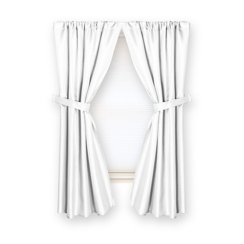 Fathma Blackout Curtain Pair, Gray