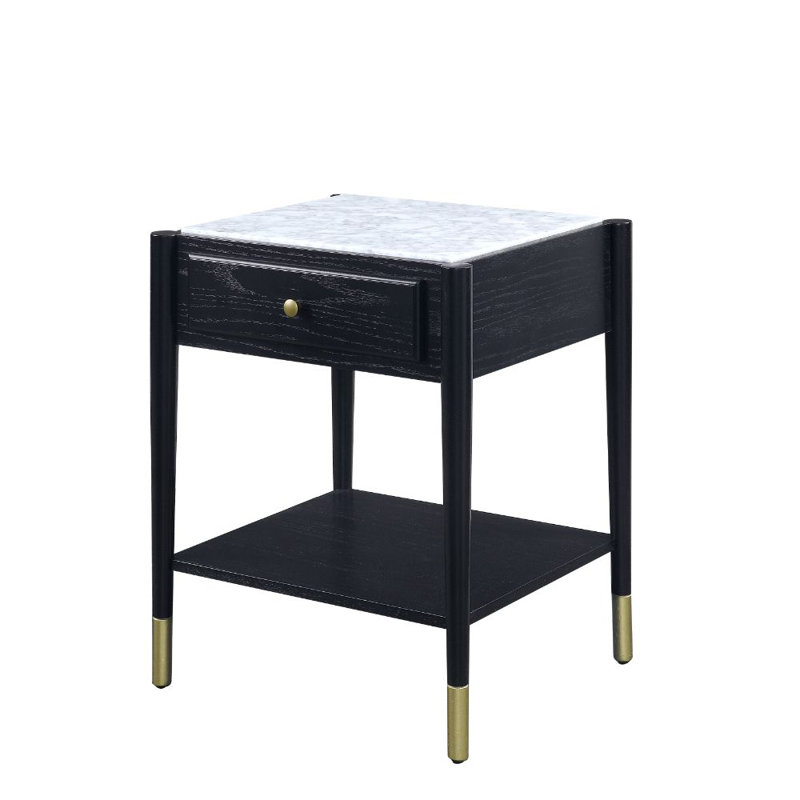Table de bout avec rangement Ziolkowski
