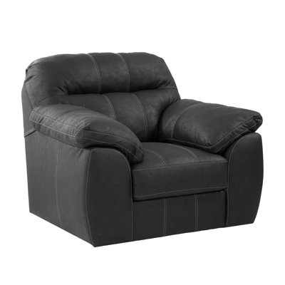 Red Barrel Studio® Rocker Recliner Chair in Faux Leather