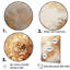 Or et marbre blanc géode I - décoration murale abstraite_106519-95907085-95907084
