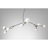 Light Linear Bubbles Brass Pendant Chandelier-87926590-87926595-131419169