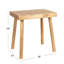 Tabouret long en bois récupéré