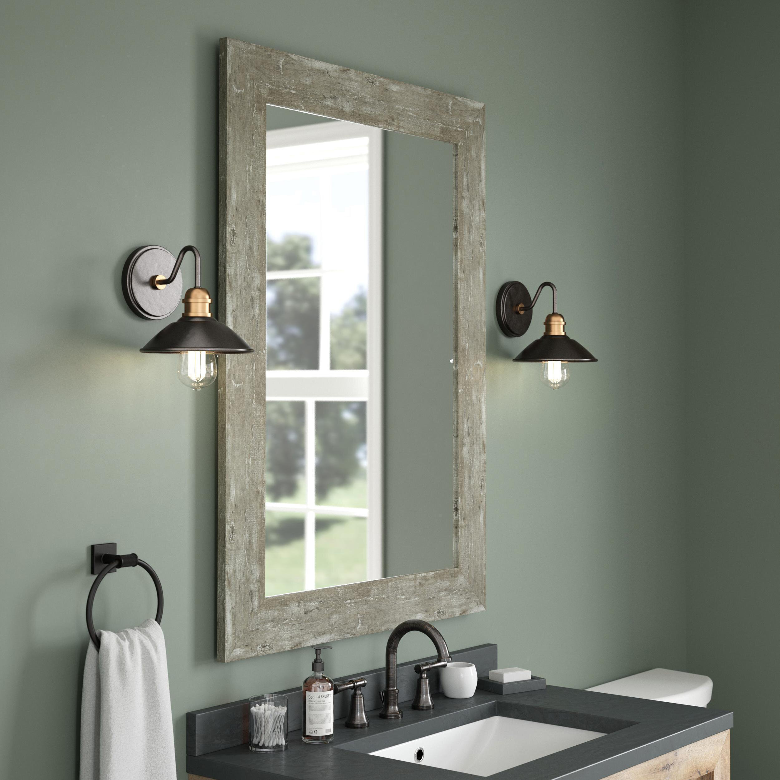 Delta Bathroom Mirror & Reviews | Wayfair