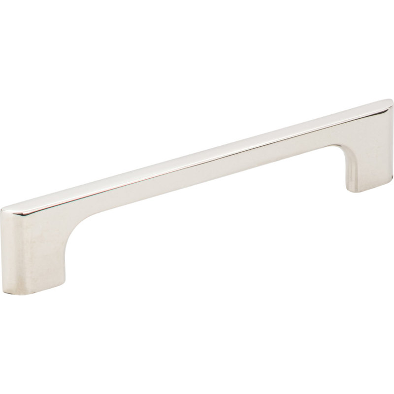Leyton Bar Pull, Polished Nickel, 5 1/6"