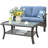 Kanijah Premium All-Weather Wicker 4 - Person Patio Conversation Set with Cushions-1115876696-1115876697