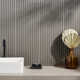 Linear 11.41 in. x 35.37 in. 3D Matte Ceramic Wall Tile (11.51 Sq. Ft. / Case)