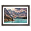 Mountains by Lake Moraine Canada - Picture Frame Graphic Art Print-56861165-56861166