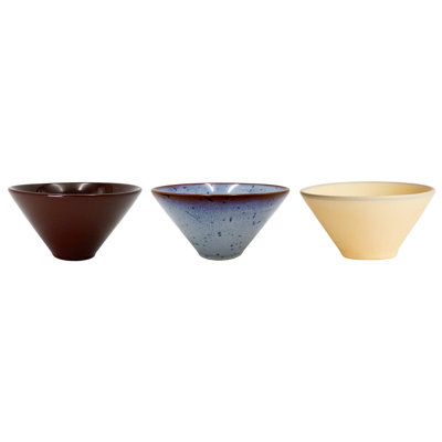 Yuka Handmade Stoneware Dessert Bowl