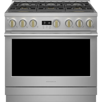 Monogram 36" Professional Range With 6 Burners