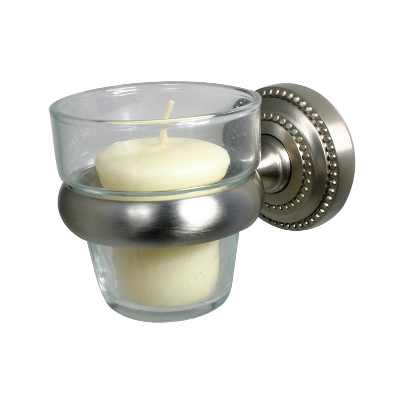 Marchmont 4'' H Brass Wall Wall Sconce, Satin Nickel