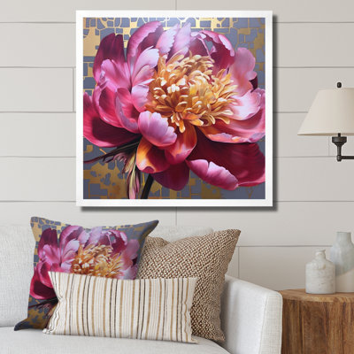 Pivoine rose captivante I