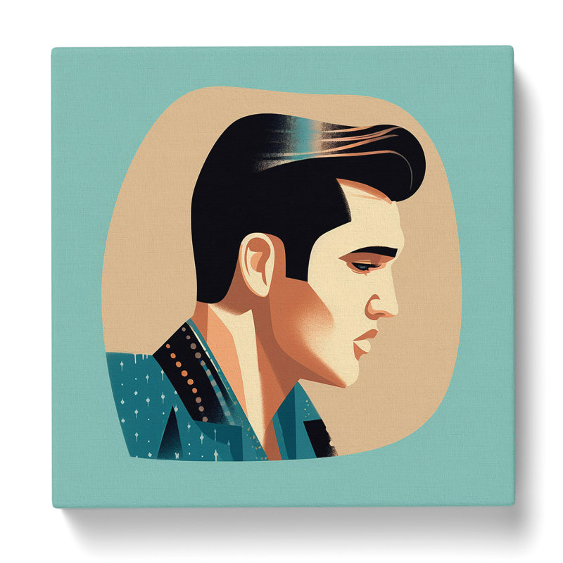 Elvis Mid-Century - No Frame Print