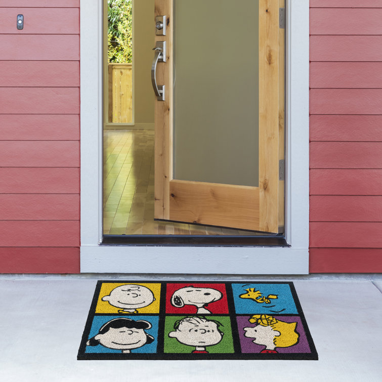 Snoopy Thanksgiving Doormat, Non-Slip Door Mat