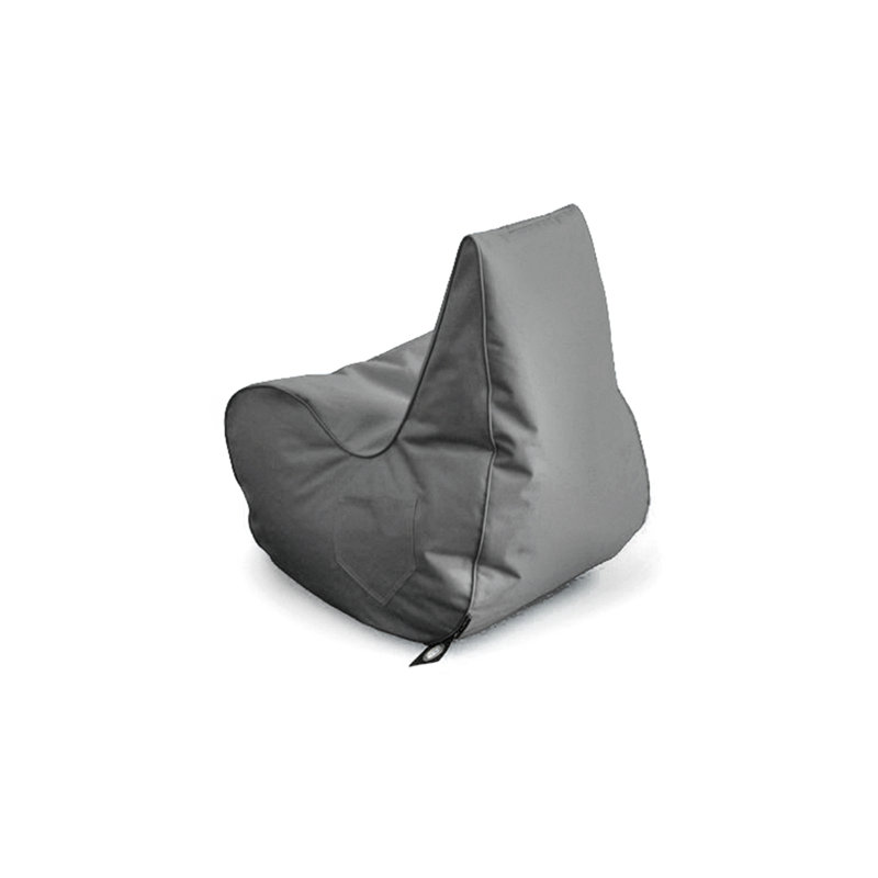 Polyester Outdoor Friendly Refillable Classic Bean Bag, Grey