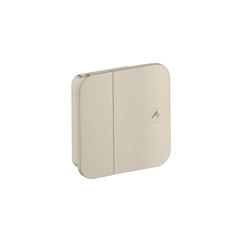 AXOR One On/Off Shut Off Trim, Brushed Nickel