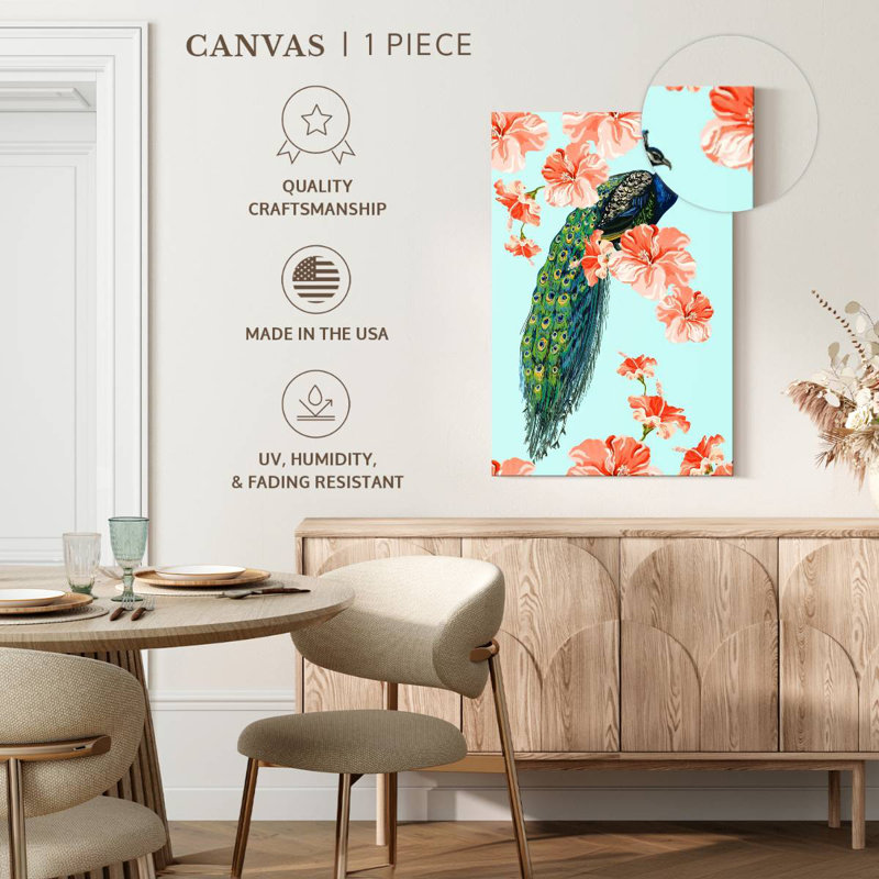 Peacock Grandeur, H 24 po x l 16 po