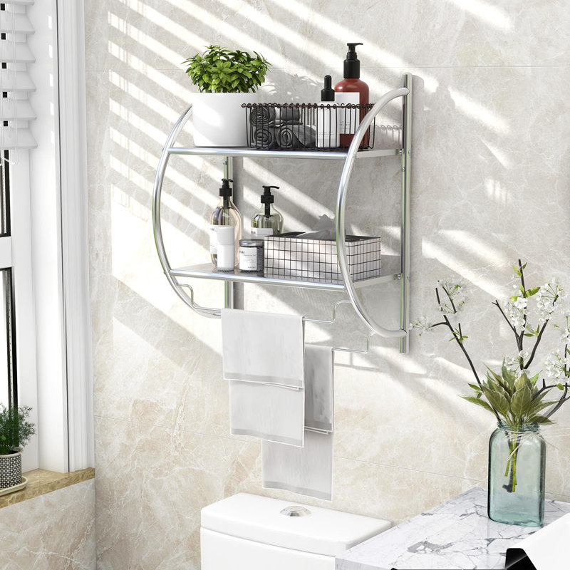 Wall Towel Rack, Gray