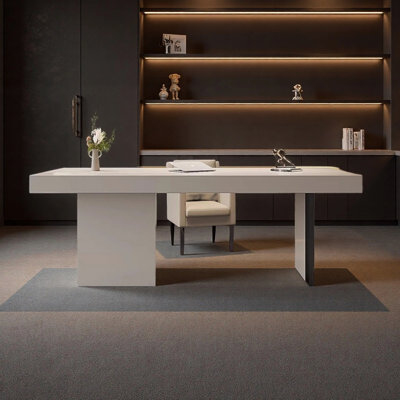 Modern minimalist office desk
