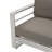 56.75'' Metal Outdoor Loveseat with Cushions-291962984-291962985