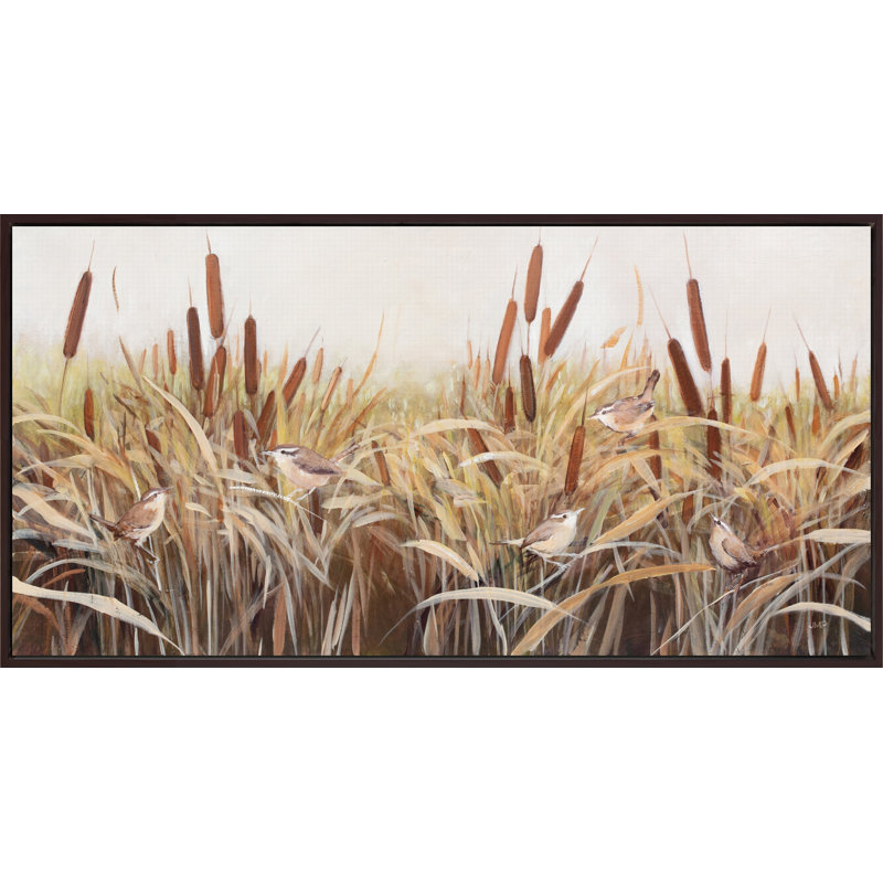 Art mural sur toile, "Marshland Melody"