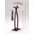 18" Wide Freestanding Valet Stand with Storage