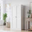 Armoire de cuisine en métal avec 4 tablettes