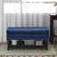 Banc de rangement en bois massif Radwa-1828185638