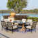Rectangular 7 - Piece 6 - Person 72.05" Long Dining Set with Cushions